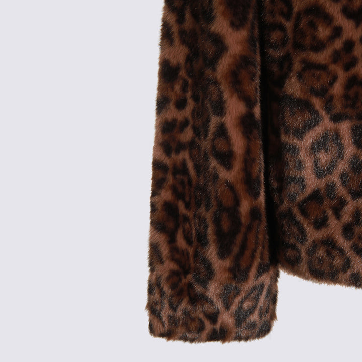 Lou Andrea Coats - Brown | be82c0dfb823a50ffa59497ea76535900319d345