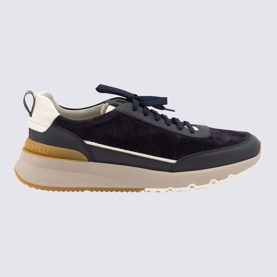 Sneakers Blue And Green