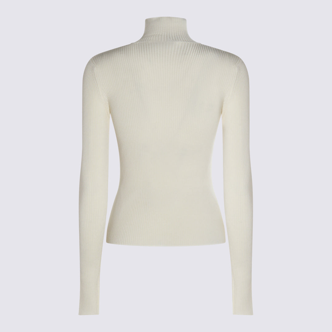 Blumarine Sweaters - WHITE PEARL | 62abfb03cc558401a14d9597a0a6e267e540afc9