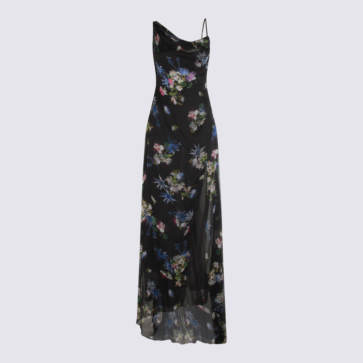 Blumarine Dresses - BLACK/BRILLIANT BLUE | 4465da70399c6c67278d87e250d1a77a045be497