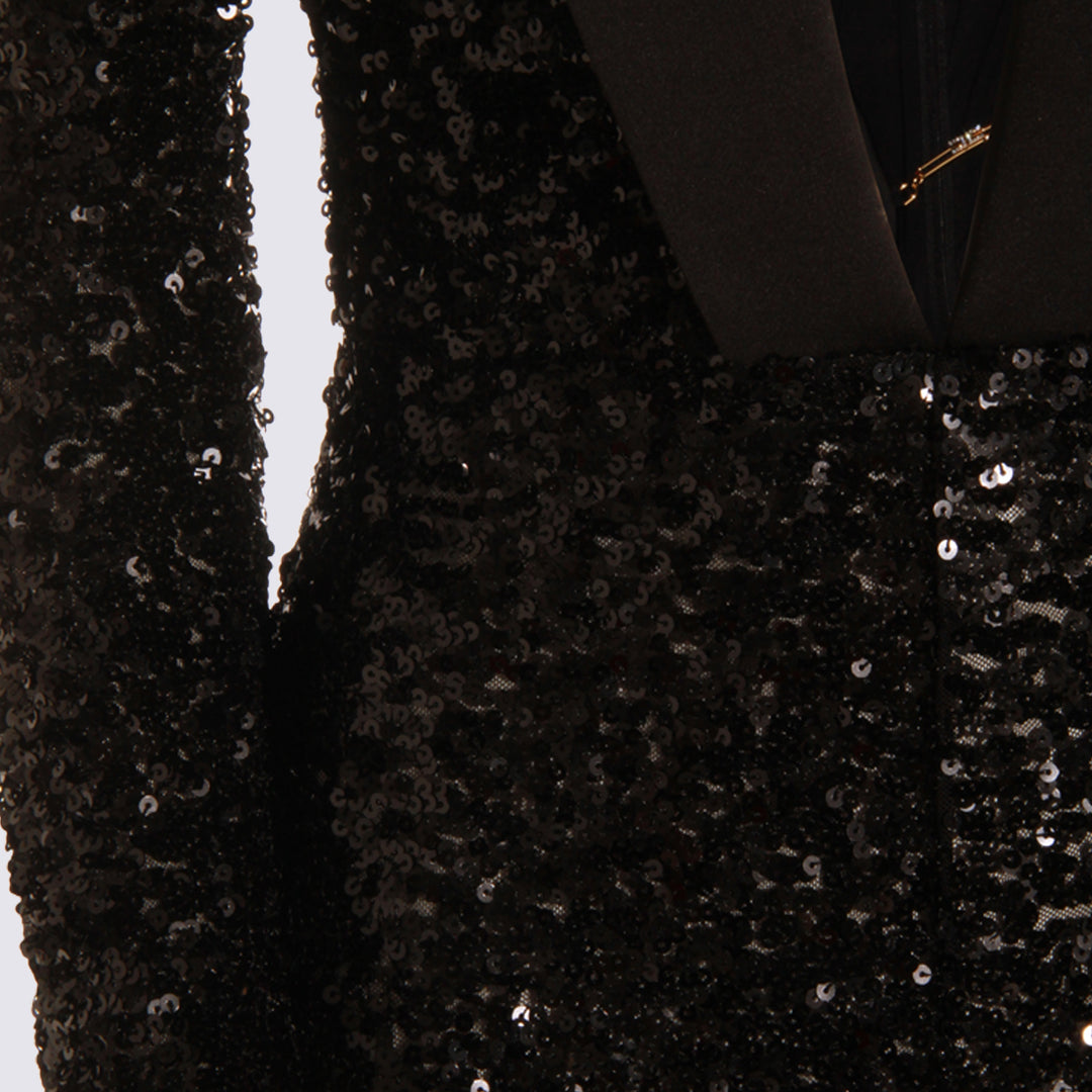 Elisabetta Franchi Sweaters - Blacks and greys | 4560b3422197f064ec2f4b69f750c50fa7446e29