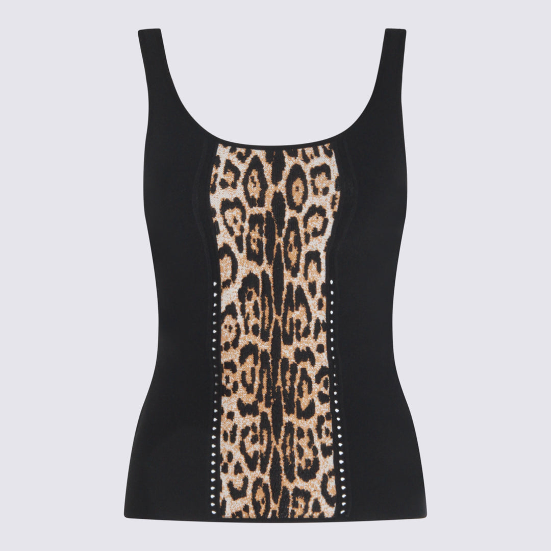 Roberto Cavalli Top - LEOPARDO/NERO | e0ddc4c6659916322e42c0ef46aac15e021803a0