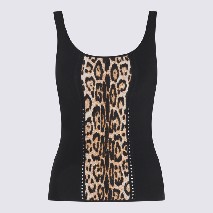 Roberto Cavalli Top - LEOPARDO/NERO | e0ddc4c6659916322e42c0ef46aac15e021803a0