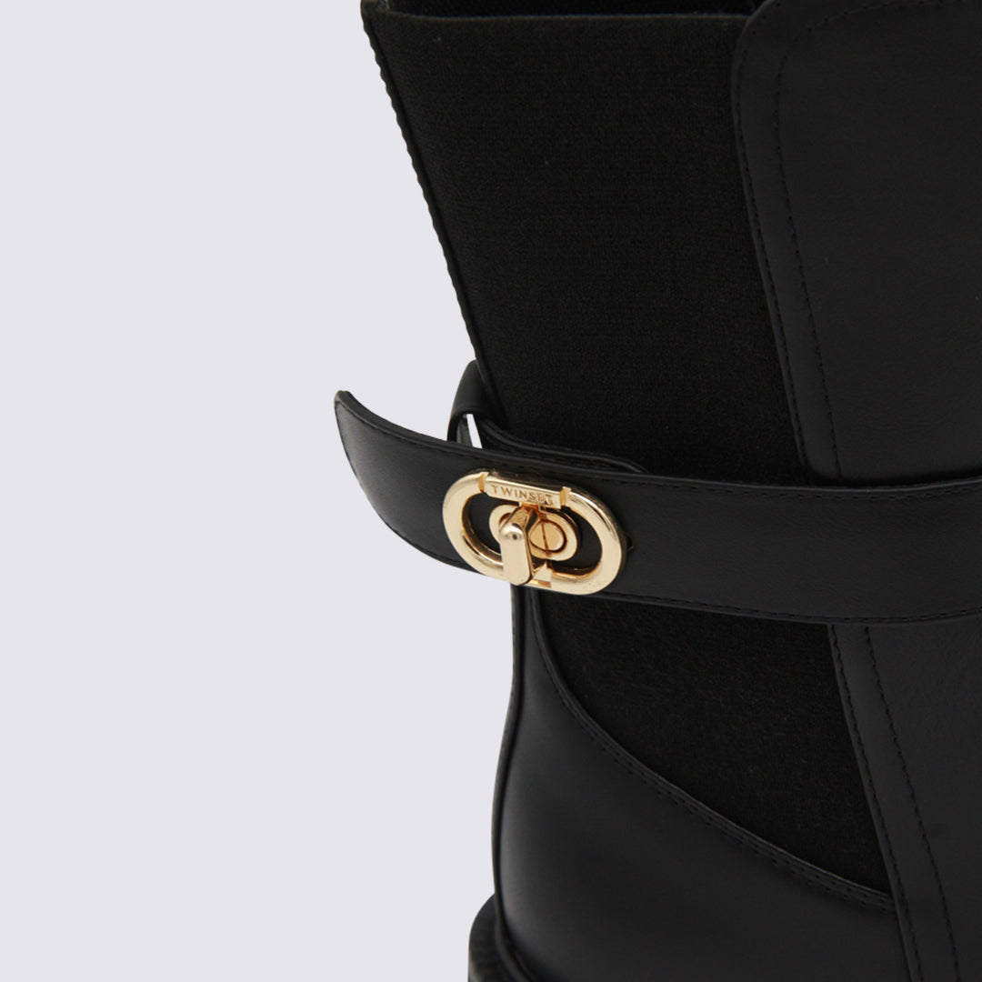 Twin-Set Boots - Blacks and greys | 61fde0d6608a1f28fb7d5396d59b01055690fb98