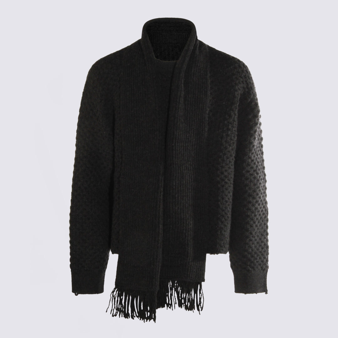 Mm6 Maison Margiela Sweaters - Blacks and greys | 07f4d5e28d15c1391b763cf4b04fd3a40f6b6a56