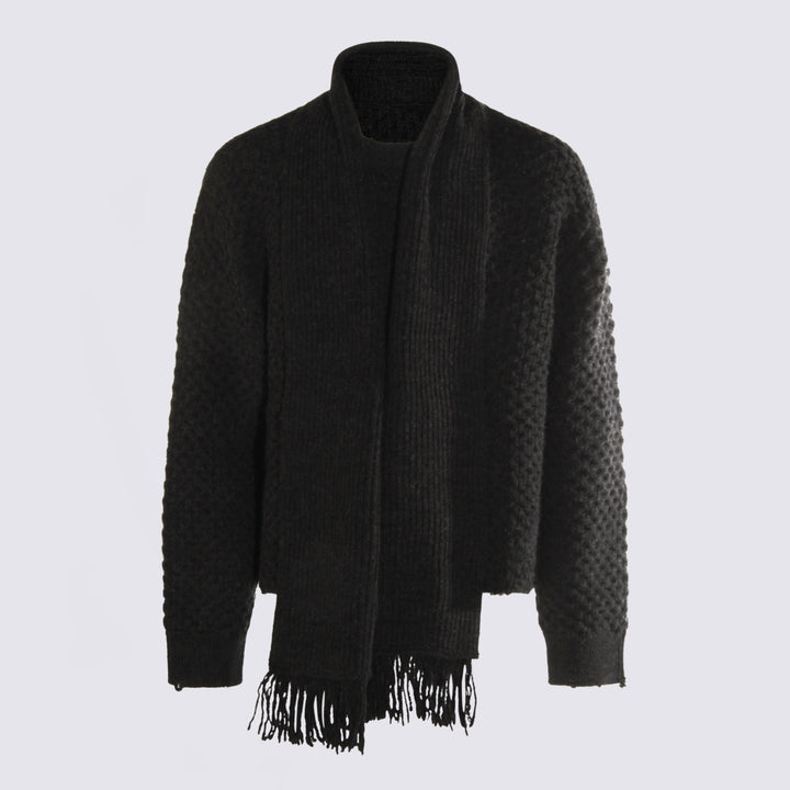 Mm6 Maison Margiela Sweaters - Blacks and greys | 07f4d5e28d15c1391b763cf4b04fd3a40f6b6a56