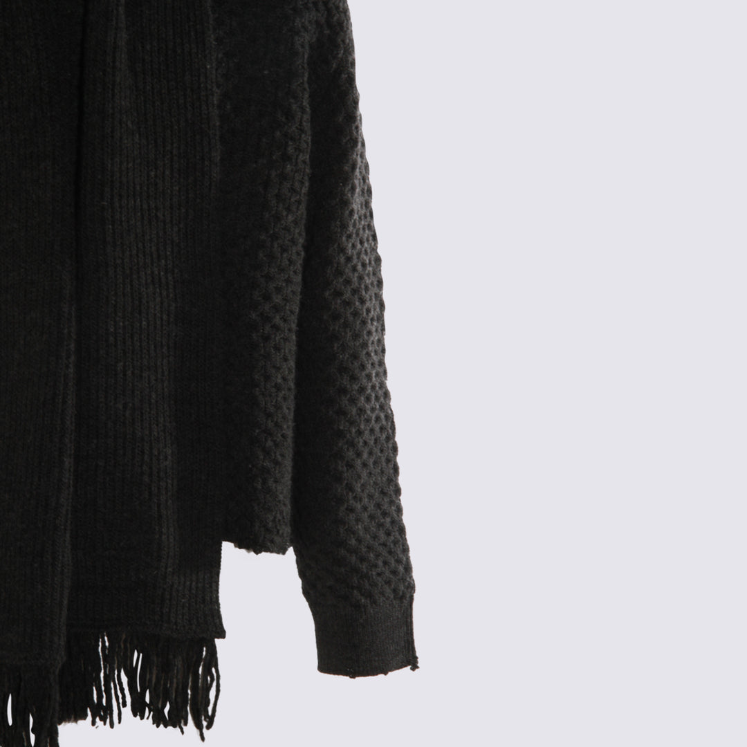 Mm6 Maison Margiela Sweaters - Blacks and greys | 4e4138440a8b7a89ab5ed5d10516931e6c480f31