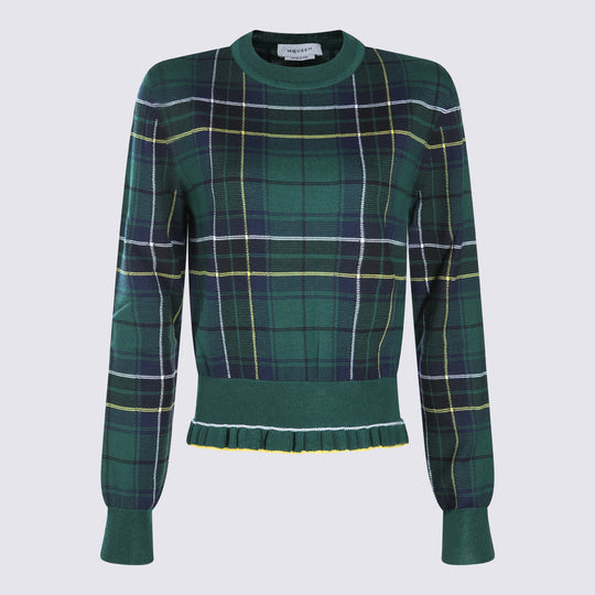 Sweaters Navy/Green/Yellow