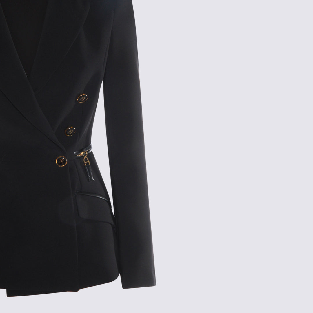 Elisabetta Franchi Jackets - Blacks and greys | a4bf9b0de4942670047c2db4852aaeaa9af200f3