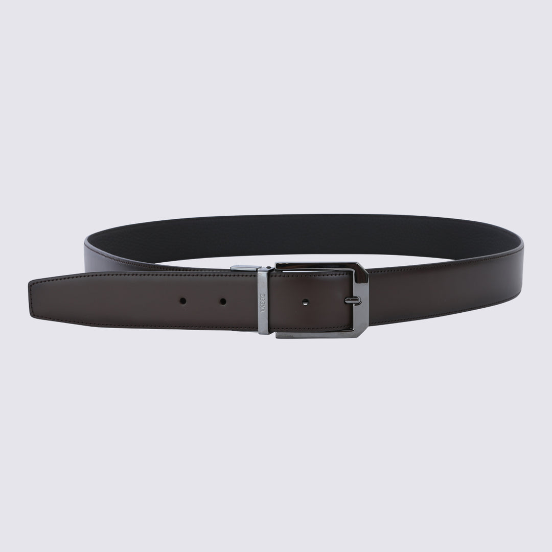 Zegna Belts - Brown | 925bc984f4398f42fcc32f7486646bb3a1390b53