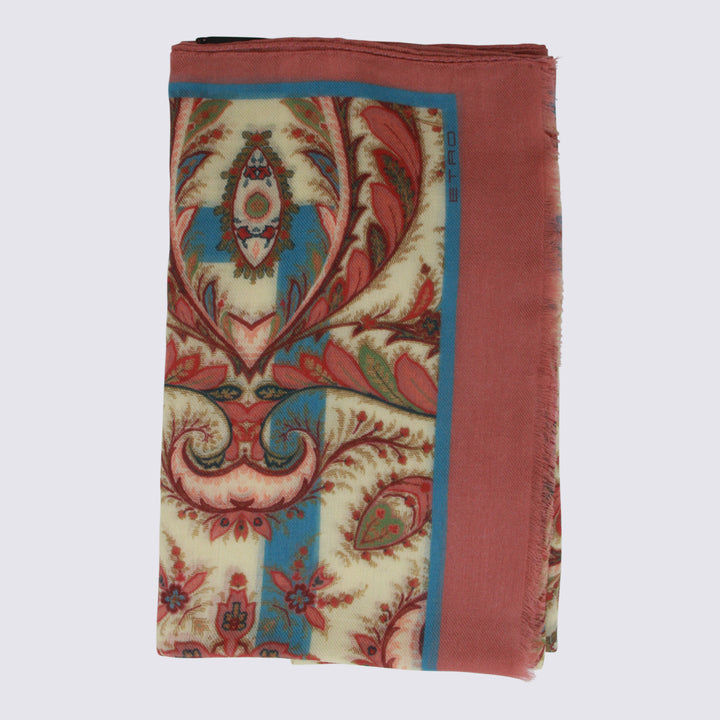 Etro Scarfs - CREAM/AUBERGINE | 23b6744d6d447a262e5726fb6583a2b58181fbdb