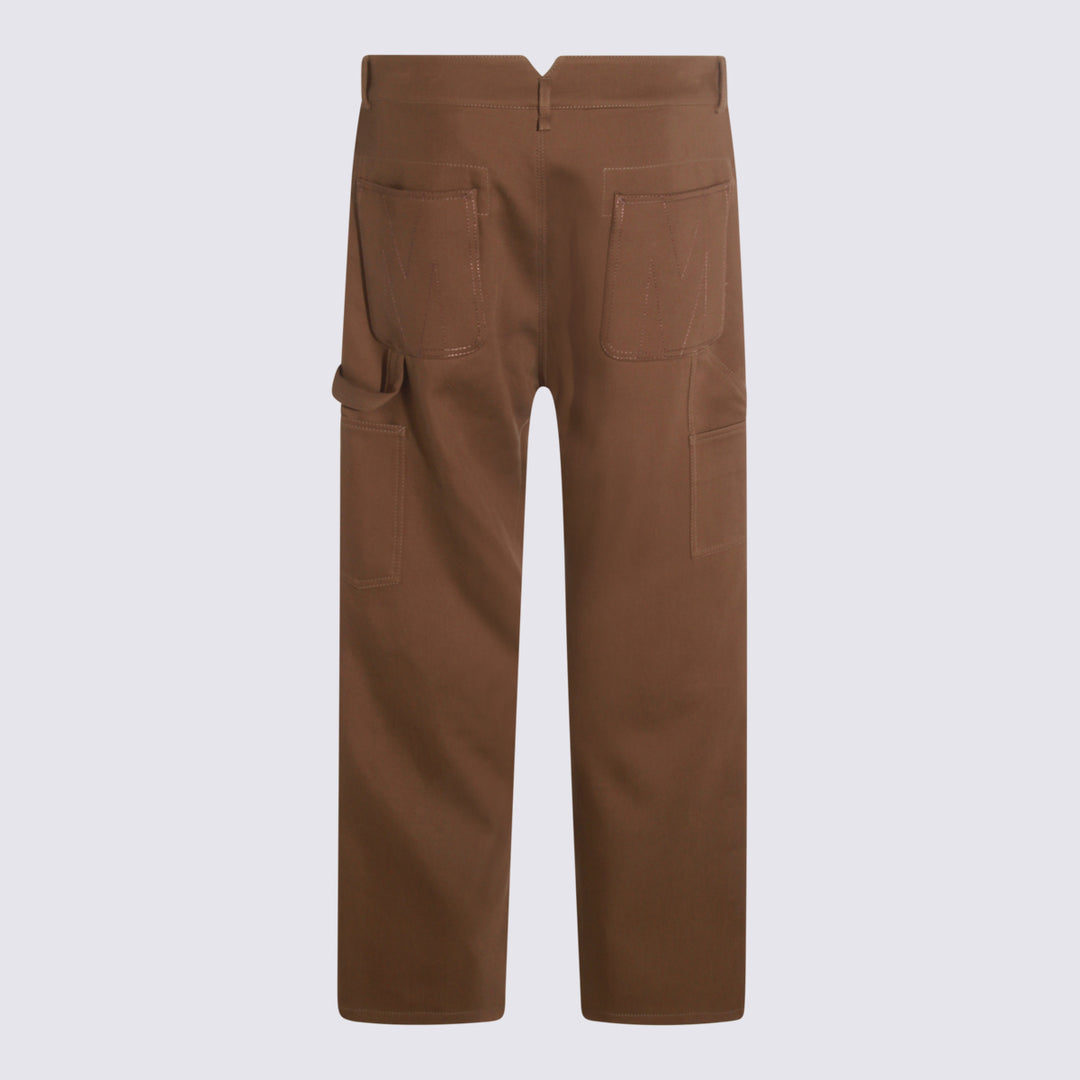 Moschino Trousers - Brown | f33b9934eda10d0db943bcdcd548075d6b94c012