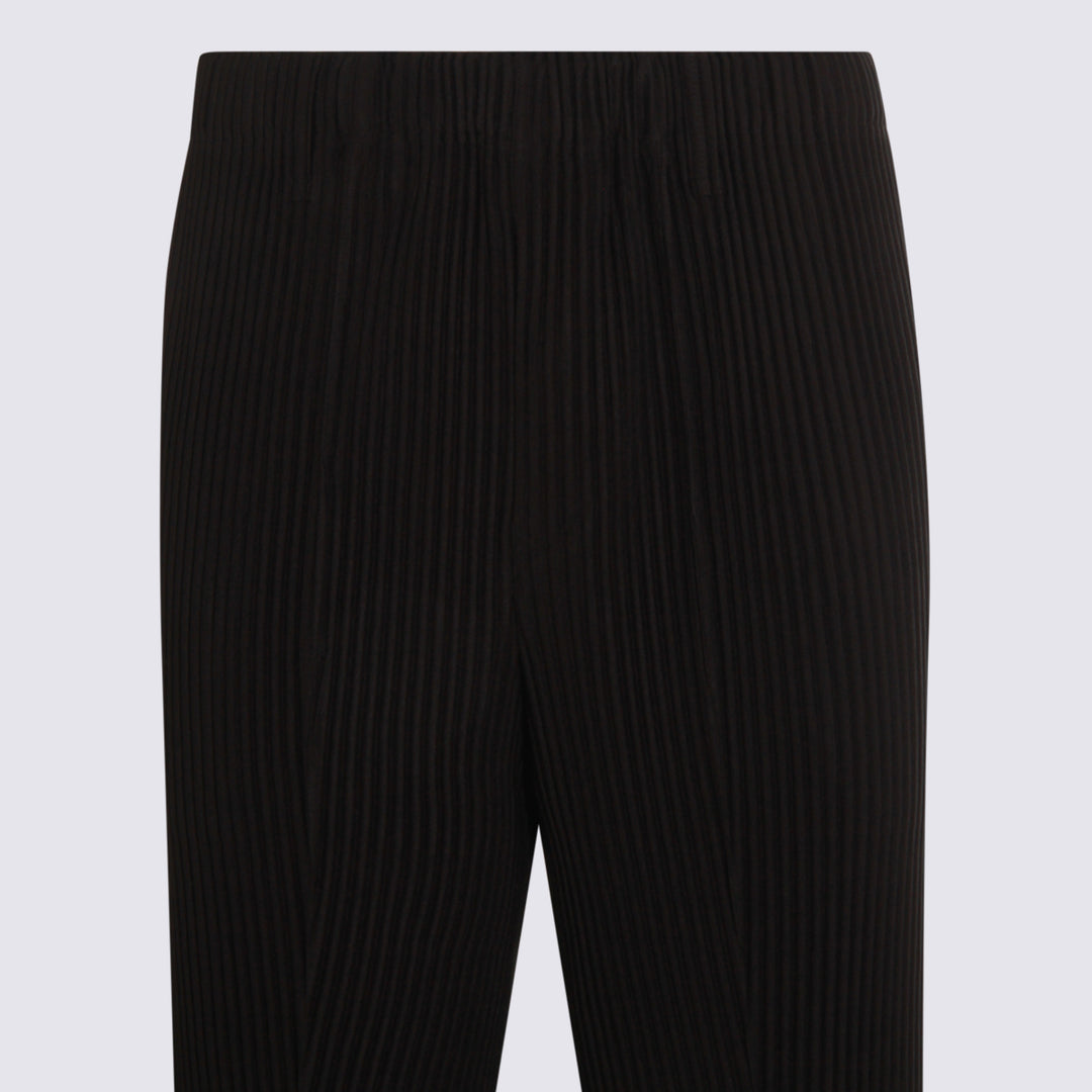 Homme Plisse Issey Miyake Trousers - Blacks and greys | fbd1e5d8e2e4f6faec133903a22886f29db0ed7b
