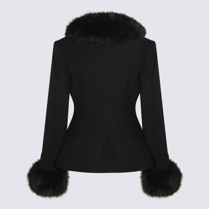 Self-Portrait Jackets - Blacks and greys | 099d53d323b017867a4fbf254dcd0201d0c5a565