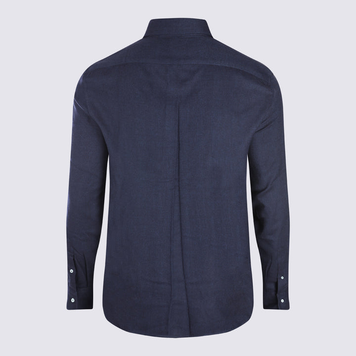 Brunello Cucinelli Shirts - Blue and green | 352294f20fff7f142a7a80c53ba1cd5ef6430251