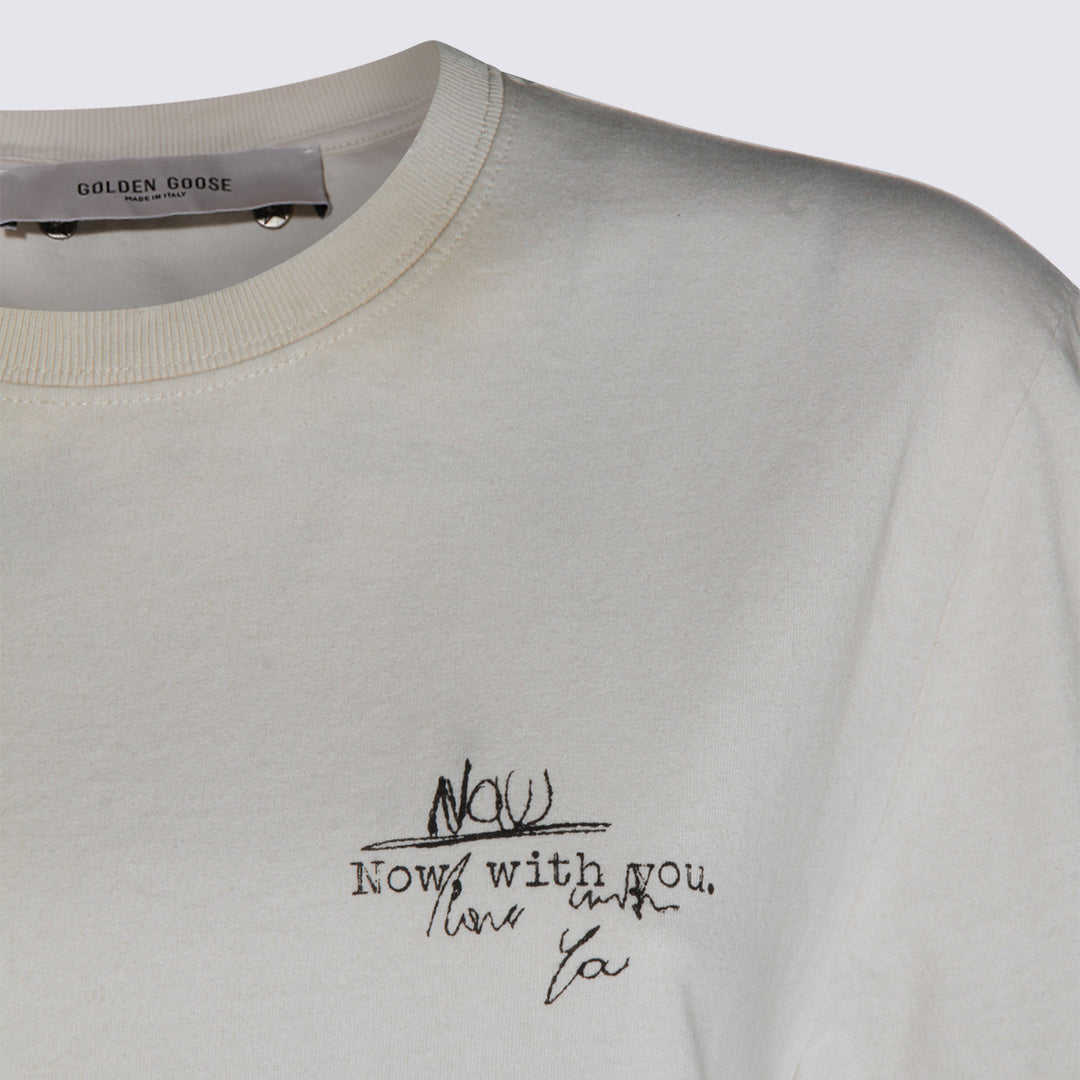 Golden Goose T-shirts and Polos - ARCTIC WOLF/BLACK | b031b1e9b97983b9bfc2b99107e792ec62dee253