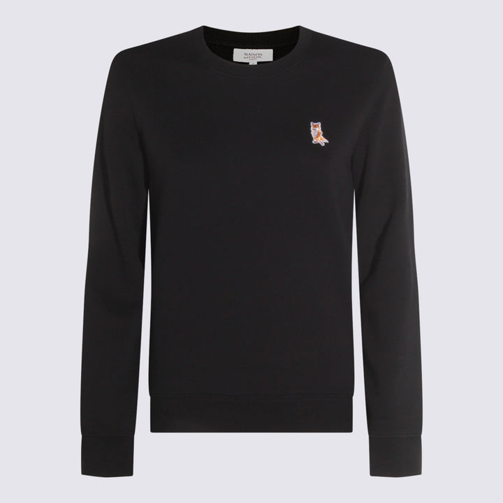 Maison Kitsune' Sweaters - Blacks and greys | 9290ba0feee39c06b76385db06ad1374be36bc6d