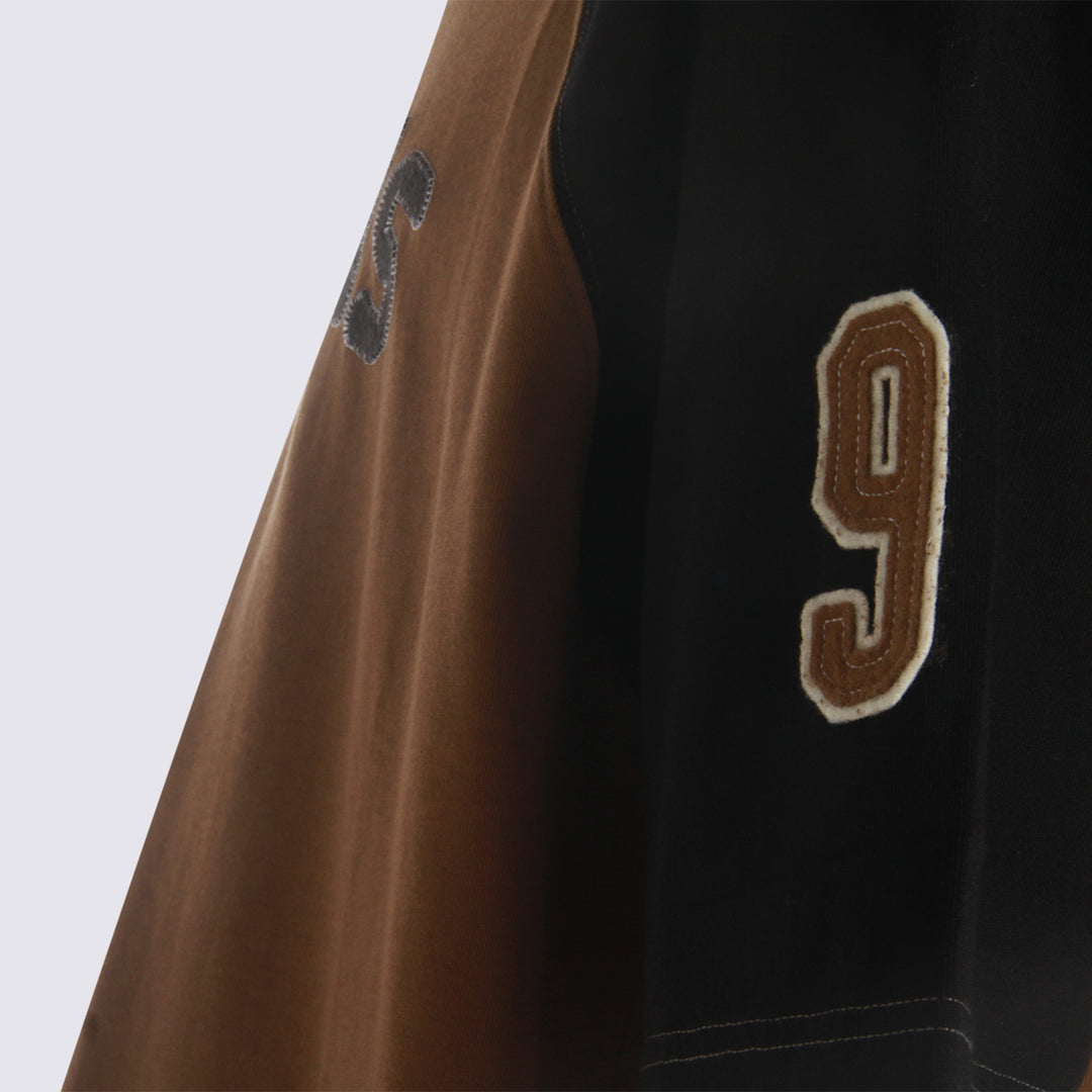 Ami Paris T-shirts and Polos - BROWN/BLACK | 563872b0b7b1c4f0f30c395de363f9904de295fd