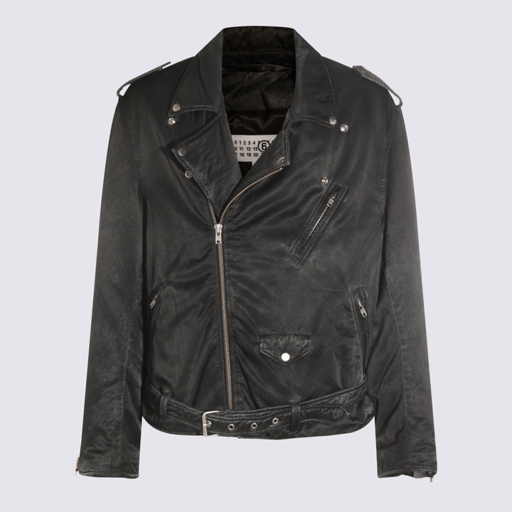 Mm6 Maison Margiela Jackets - Blacks and greys | 27001632ff8f1c72a03b2409ada7048d451dbd9e