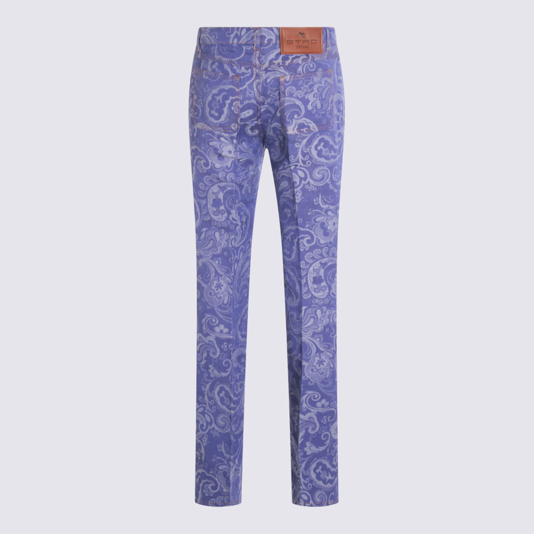 Etro Jeans - Blue and green | 379578abba6ef58fc9647284bfe562abcf0a5263