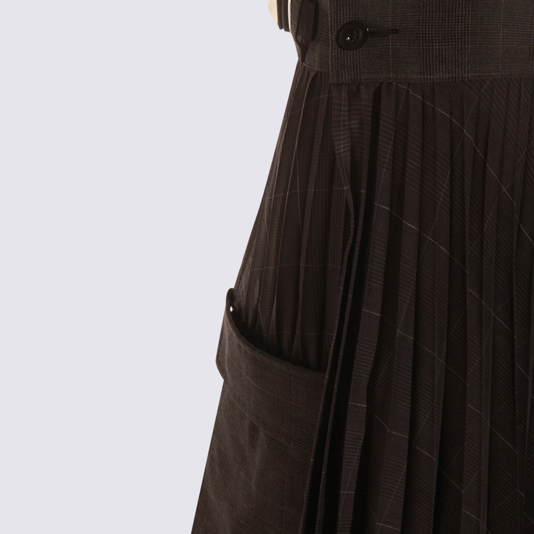 Sacai Skirts - Gray | ddd7d7ae8b0603f234a530bd271d2ec080221f26