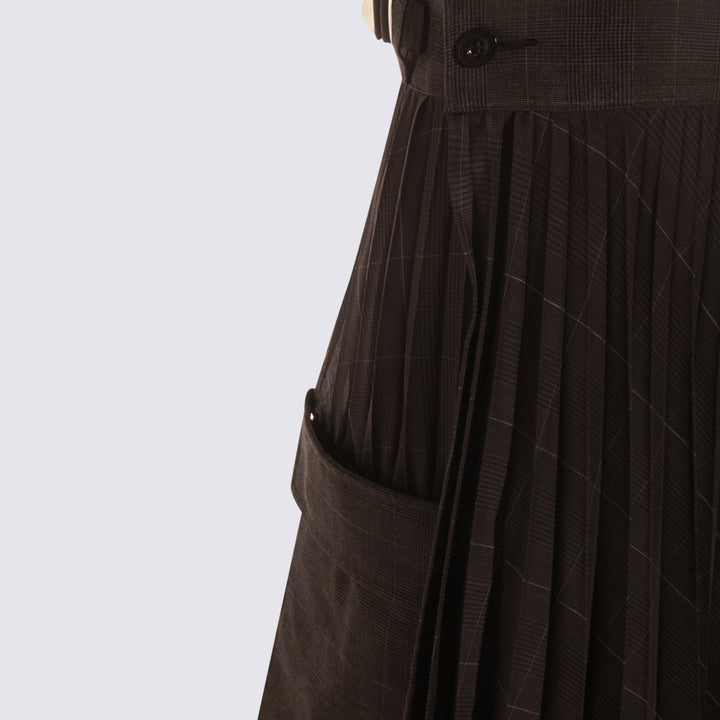 Sacai Skirts - Gray | ddd7d7ae8b0603f234a530bd271d2ec080221f26