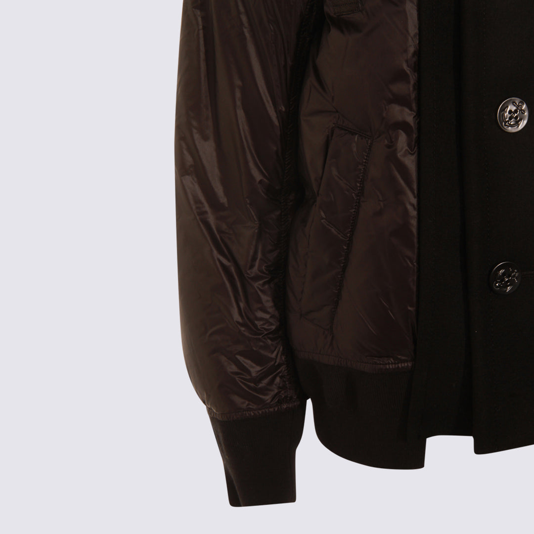 Sacai Coats - Blacks and greys | 72dfb93aa53e3fd9602dcd03e1d703d199fac9f4