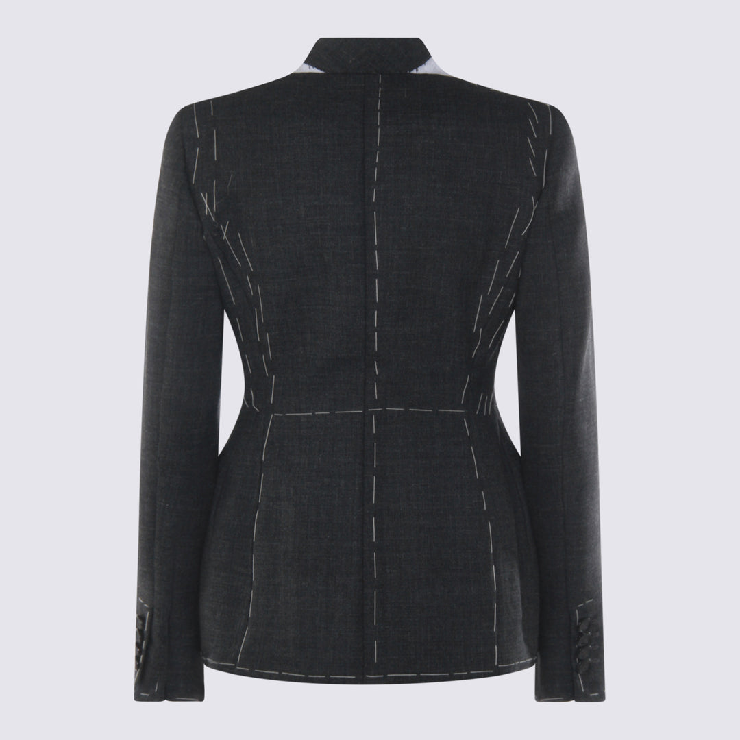 Moschino Jackets - Blacks and greys | 2da3bd01e3d019a371fb7a791ed74743eea4fb0d