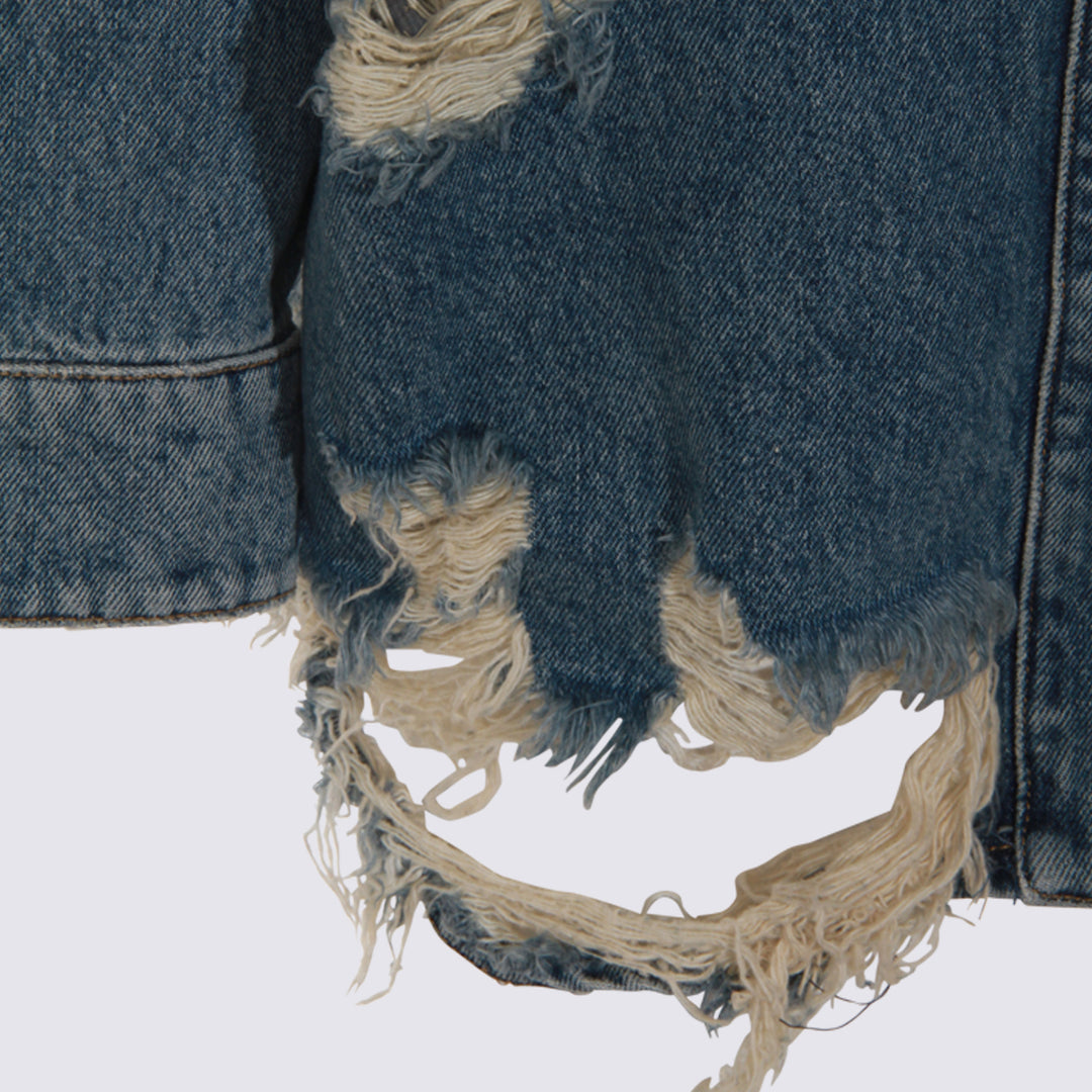 Blumarine Jackets - ICE BLU/PINK | 90db620f3c8d272ba8e38f31daf48c1660ff81cc