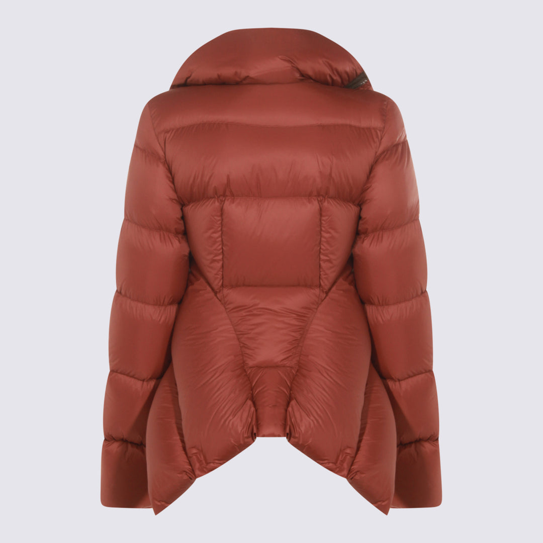 Rick Owens Coats - ROSE WOOD | a7d4c5ba85a28fc595acc76100df8a697833d9e8