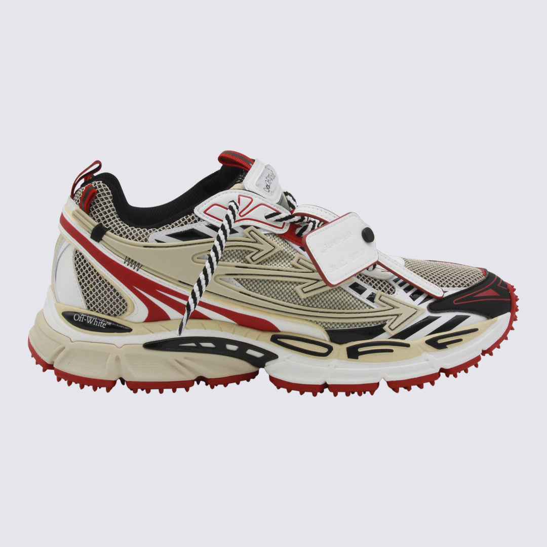 Off-White Sneakers - SAND-RED | dca88ae3a8ae90294c543b4e0a6e7dbd098ff149