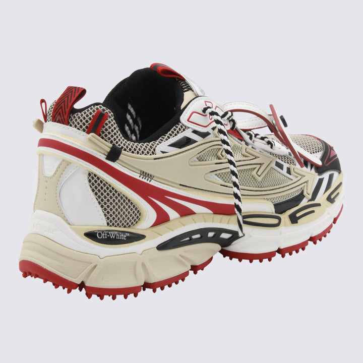 Off-White Sneakers - SAND-RED | 4ebdbb07538f28f2cdf84a856e54831b7a90aa13