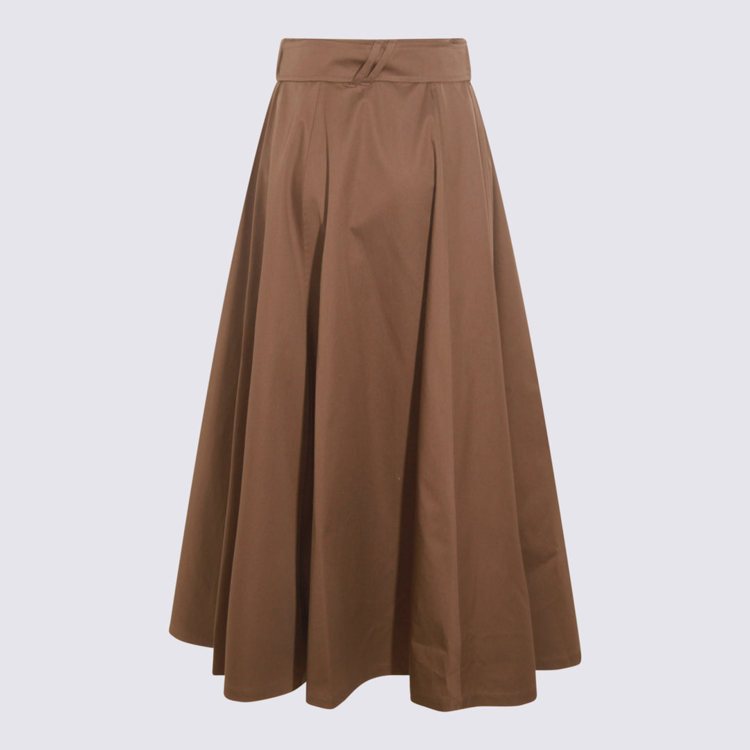 Burberry Skirts - CLAY BROWN | aae4fc25ead129f09476ee28cedc3bd80c9360e1