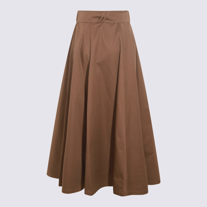 Burberry Skirts - CLAY BROWN | aae4fc25ead129f09476ee28cedc3bd80c9360e1