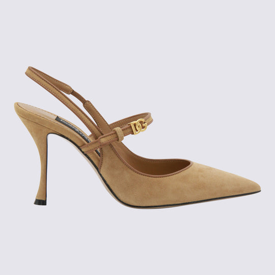 With Heel Beige/Cammello