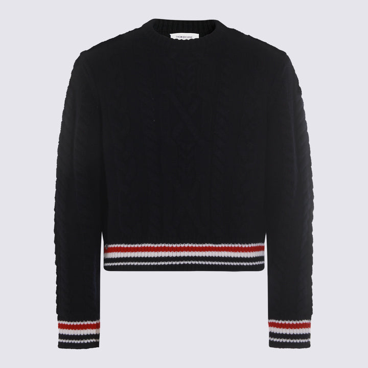 Thom Browne Sweaters - Blue and green | 2f16e6920b07cb53b2ce20266eba4b40d829c3c3