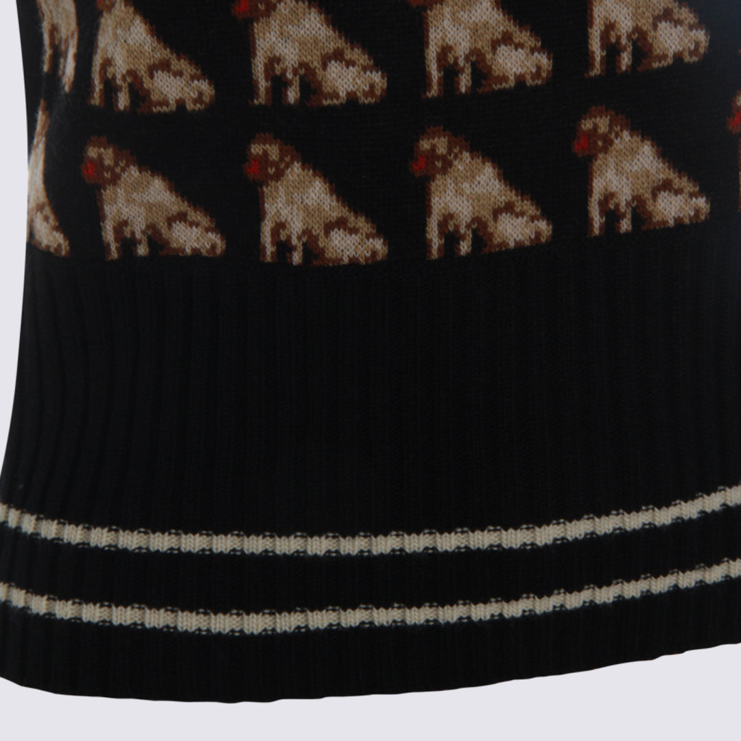 Valentino Sweaters - NERO/MULTI | f6e1b3b20622bd825f665605a67b9c2ce7f3d8c0