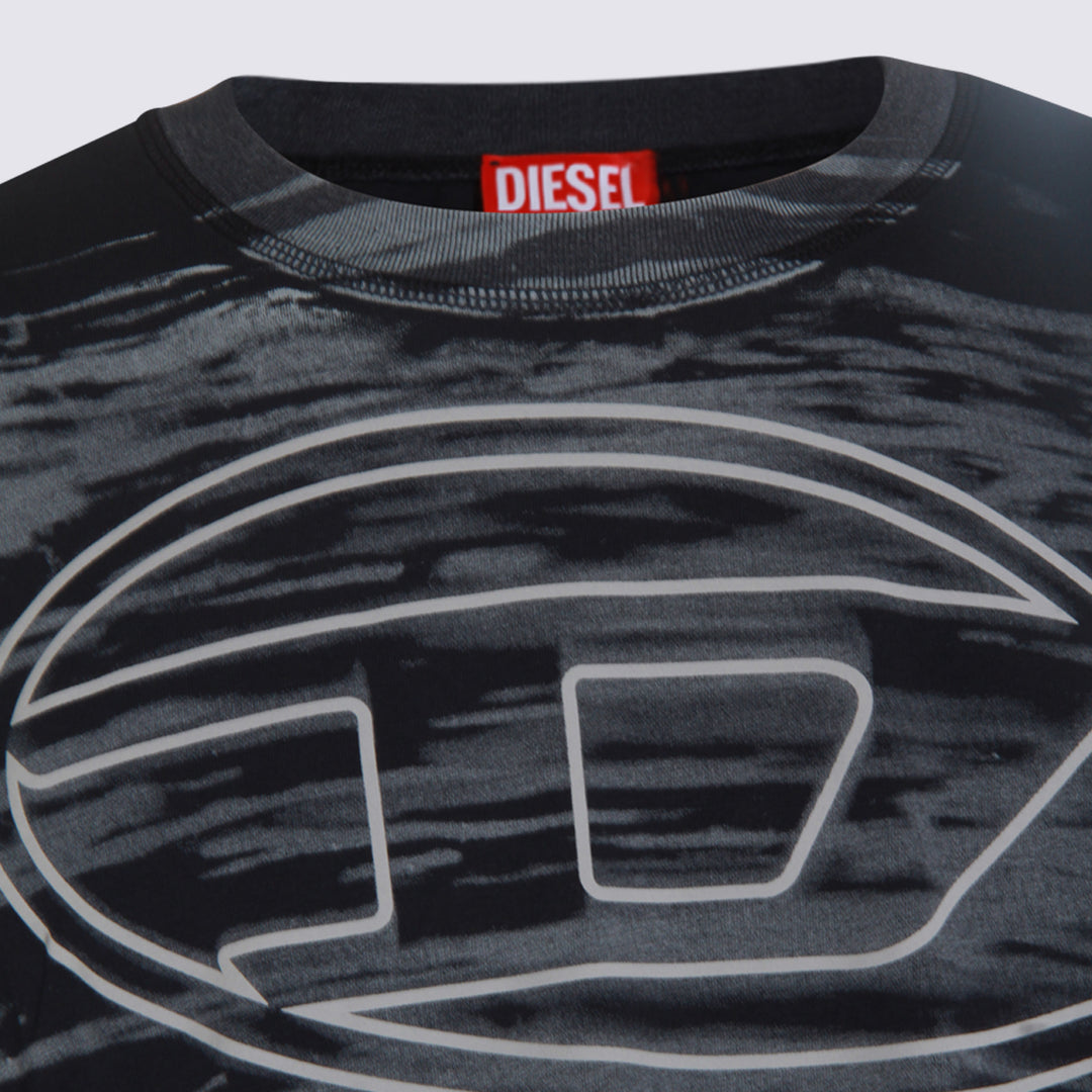Diesel T-shirts and Polos - Blue and green | 8f41cd5e7fd8c45ed018498a99994d72754eaf32