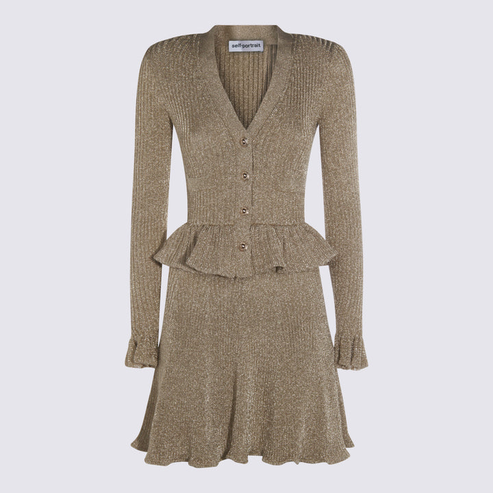 Self-Portrait Dresses - Brown | eaef1414b4bbd3a7275e476a131c6929f65b0187
