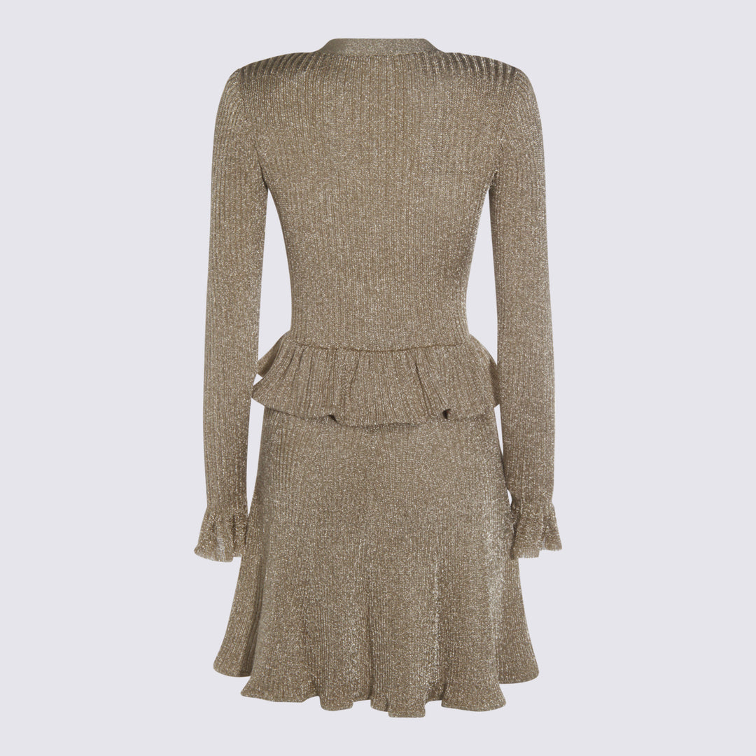 Self-Portrait Dresses - Brown | a6b9895c6bf486afffea03144db6dc8e78b403ad