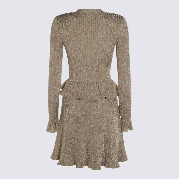 Self-Portrait Dresses - Brown | a6b9895c6bf486afffea03144db6dc8e78b403ad