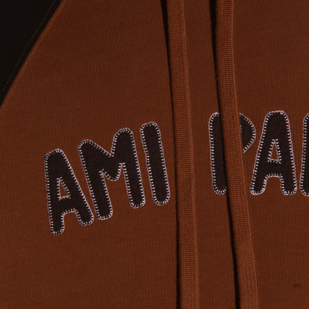 Ami Paris Sweaters - BROWN/BLACK | cf52c1aed53248acaad6d89fbf35aed05d4042ba