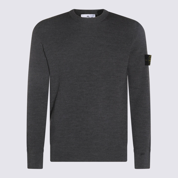 Stone Island Sweaters - Blacks and greys | f86741cda65b6c1349b11653fd13c96bc33c1ac7