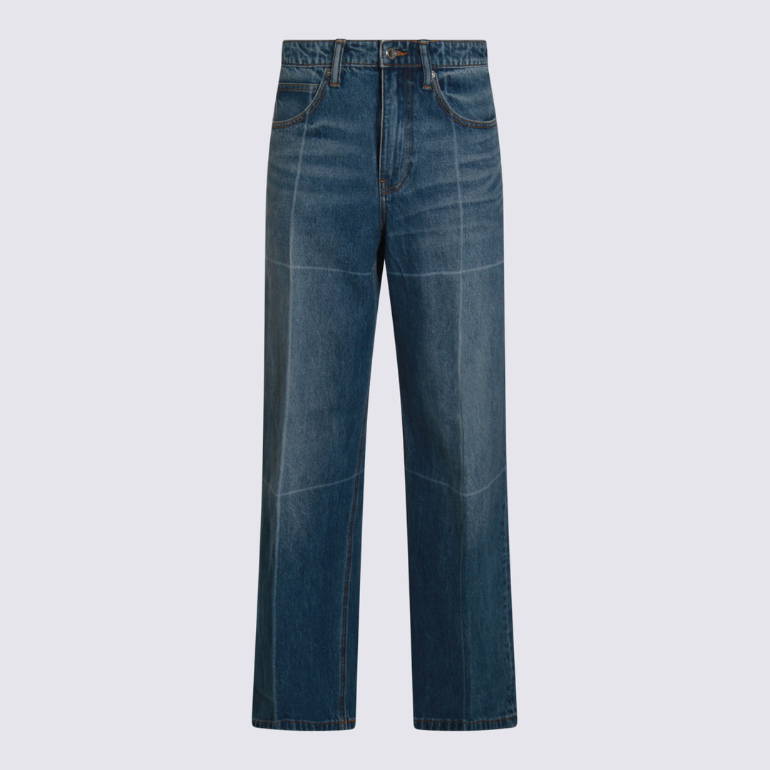 Alexander Wang Jeans - VINTAGE MARBLED BLUE | 958413d3ecd3a34535244afc3ece25378c5e40e3