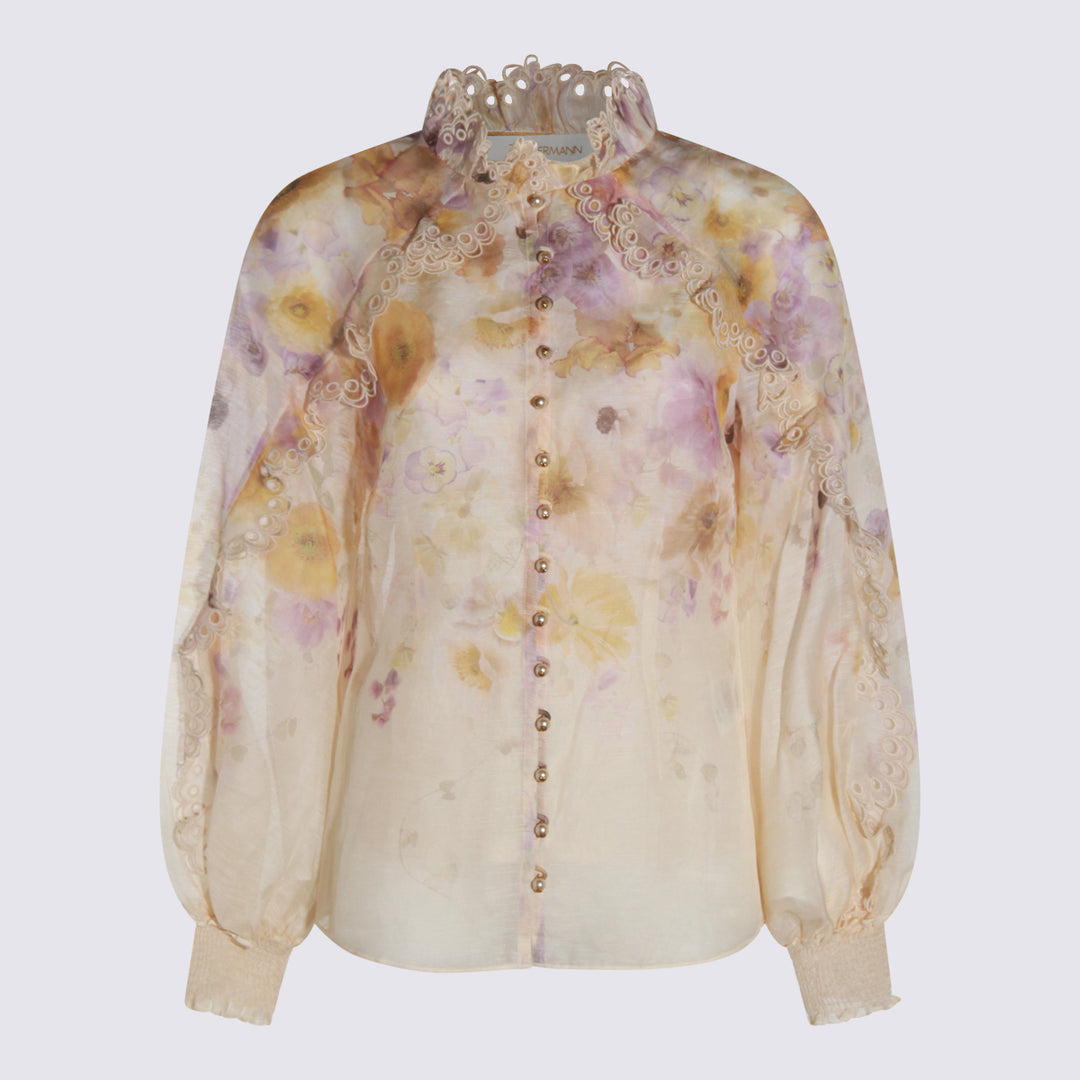 Zimmermann Top - PANSY FLORAL | a2edf2a23ed0a948b7bf1486c8be6d7fcf075491