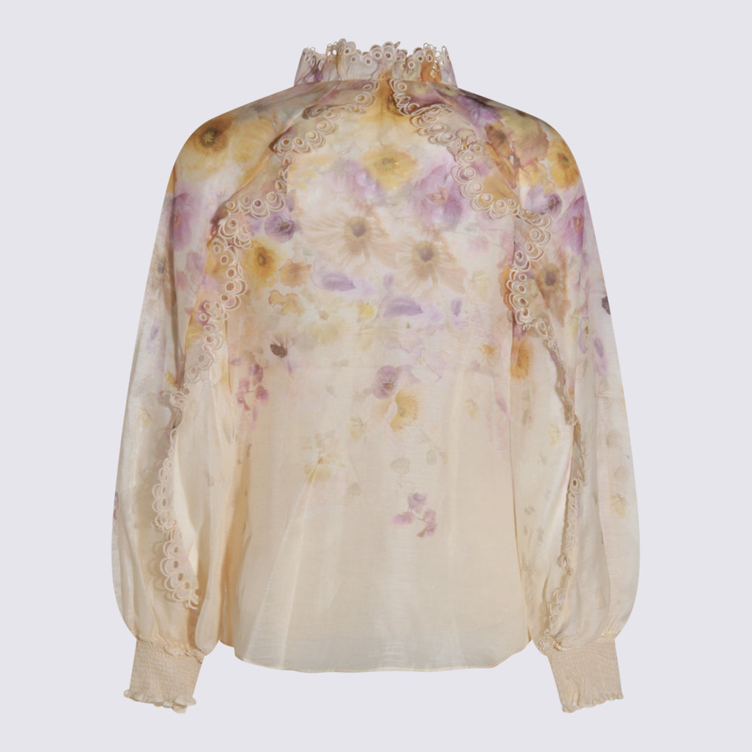 Zimmermann Top - PANSY FLORAL | b9846e2a09d9c567c9d23d403e3949b09145b806