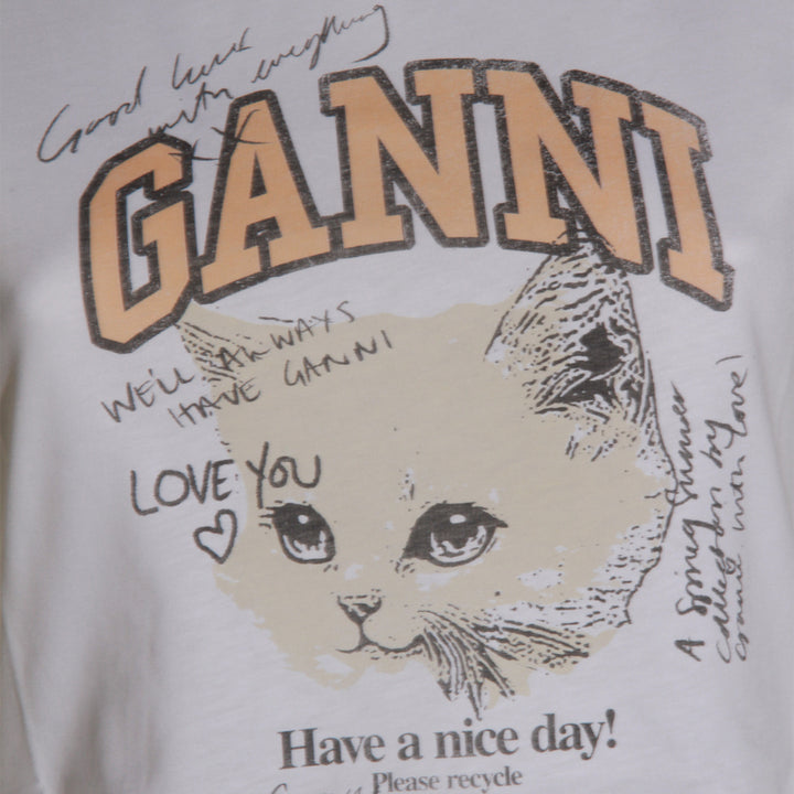 Ganni T-shirts and Polos - Light and natural | 56a097553baad4242d732ed709956d811b1c7bbc