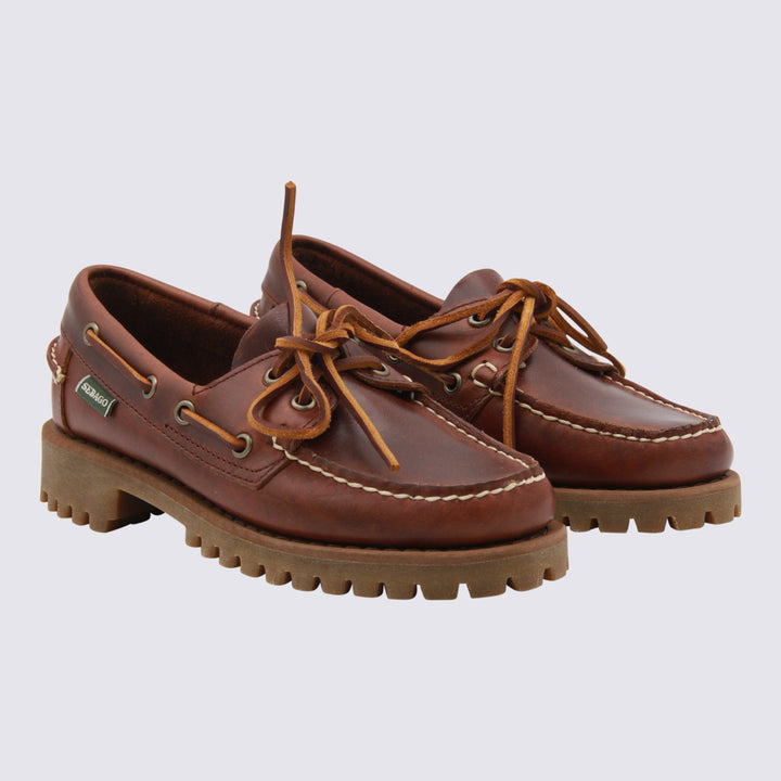 Sebago Flat shoes - BROWN GUM | fbe753e20a1f8a9034b0b5c48d33fa09f9c49299