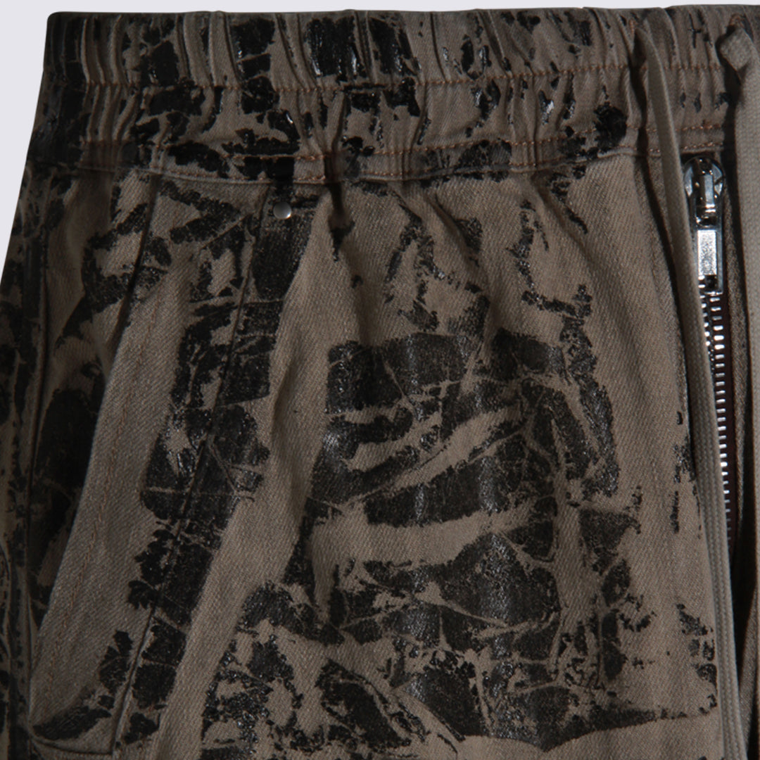 Rick Owens Drkshdw Shorts - BLACK WASHED FOIL | 6191c8310fd7d4004ccf8192b2b6382185d77048