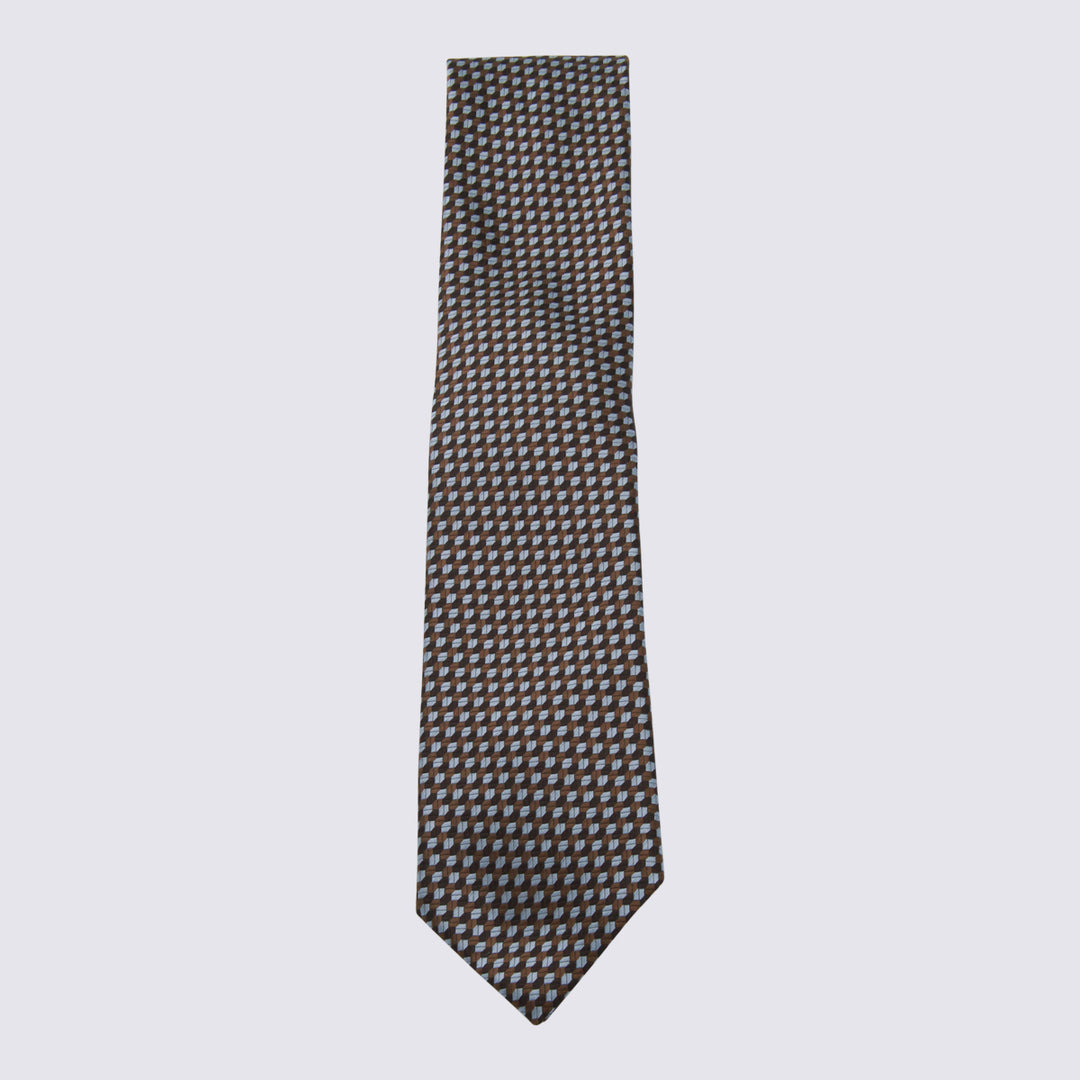 Zegna Ties - Brown | 45ead1a60ccb5c9c9e139b539f71d165964f546b